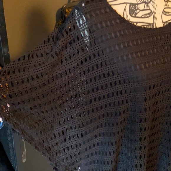 Cape Style Crochet Top - Picture 2 of 5